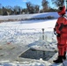 Students take plunge in icy water for Cold-Weather Operations Course 18-02 at Fort McCoy