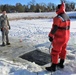 Students take plunge in icy water for Cold-Weather Operations Course 18-02 at Fort McCoy