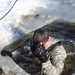 Students take plunge in icy water for Cold-Weather Operations Course 18-02 at Fort McCoy