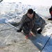 Students take plunge in icy water for Cold-Weather Operations Course 18-02 at Fort McCoy