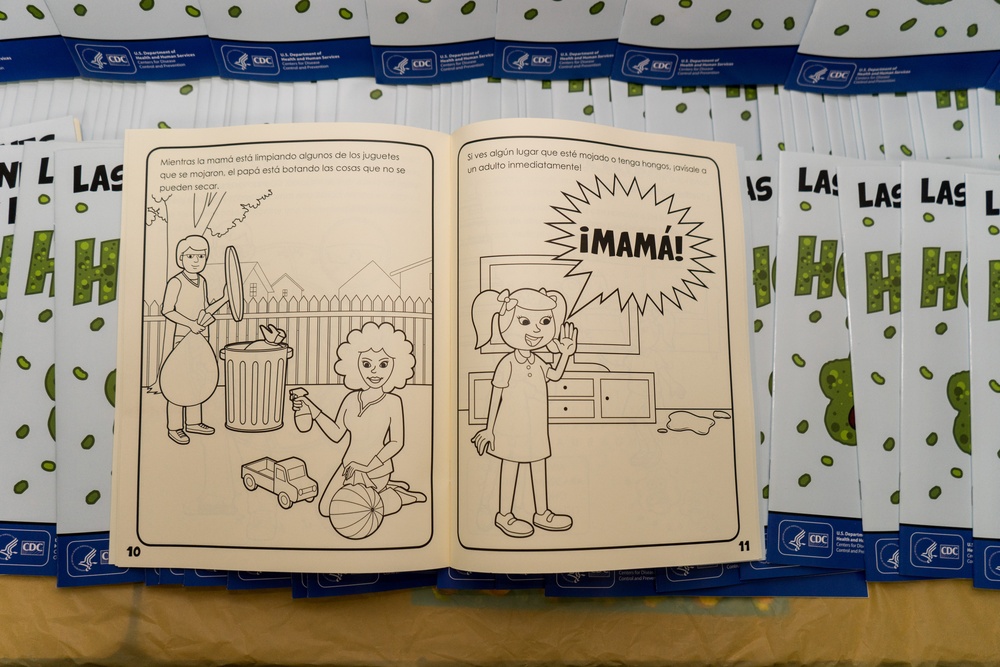 Coloring Books Educating Against Influenza