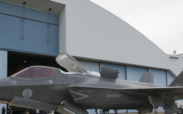 First Italian F-35B arrives at NAS Pax River