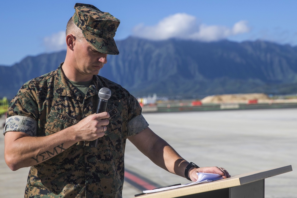 MCAS Kaneohe Bay Relief and Appointment Ceremony