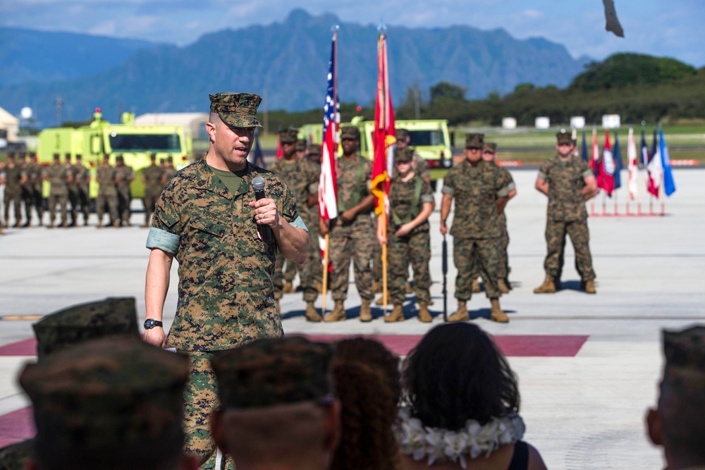 MCAS Kaneohe Bay Relief and Appointment Ceremony