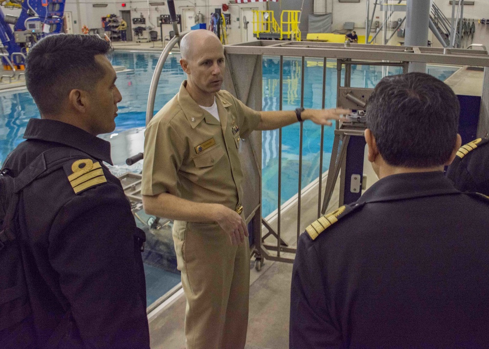 Mexican Navy Medical Officers visit NSTI