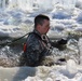 Students take plunge in icy water for Cold-Weather Operations Course 18-02 at Fort McCoy