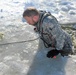 Students take plunge in icy water for Cold-Weather Operations Course 18-02 at Fort McCoy