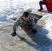 Students take plunge in icy water for Cold-Weather Operations Course 18-02 at Fort McCoy