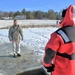 Students take plunge in icy water for Cold-Weather Operations Course 18-02 at Fort McCoy