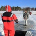 Students take plunge in icy water for Cold-Weather Operations Course 18-02 at Fort McCoy