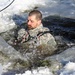 Students take plunge in icy water for Cold-Weather Operations Course 18-02 at Fort McCoy