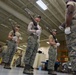 U.S. AF Honor Guard Drill Team practices new routine