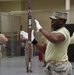 U.S. AF Honor Guard Drill Team practices new routine