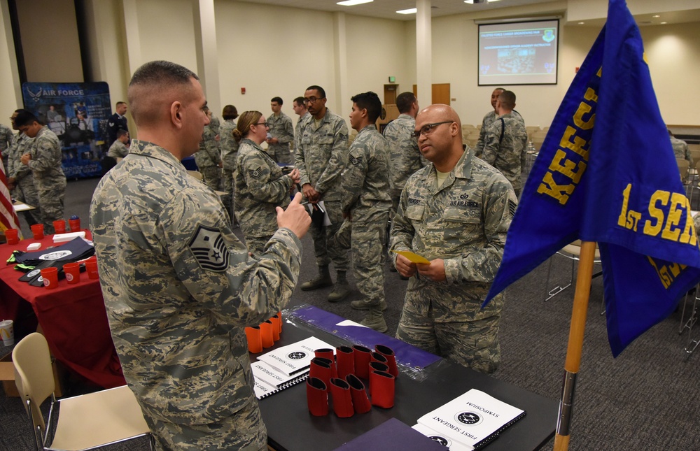 Keesler hosts Enlisted Force Career Broadening Fair