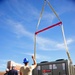 HVAC team installs a new chiller