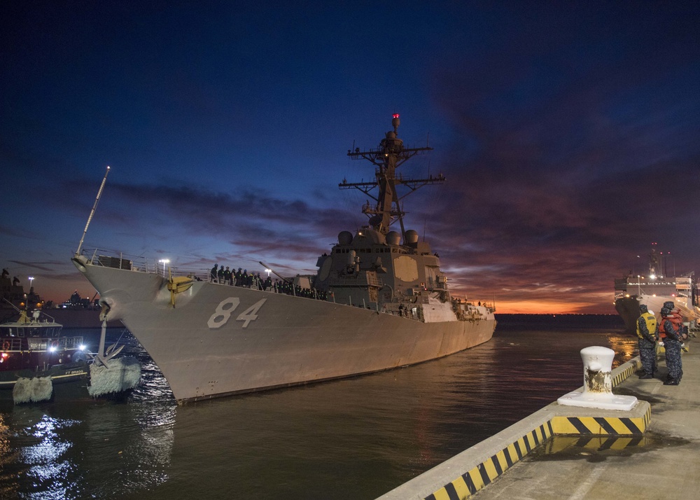 USS Bulkeley (DDG 84) COMPTUEX Underway