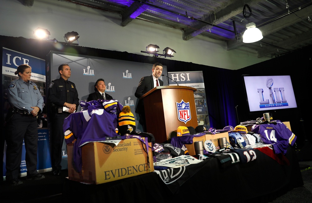 Super Bowl LII Operation Team Player press conference