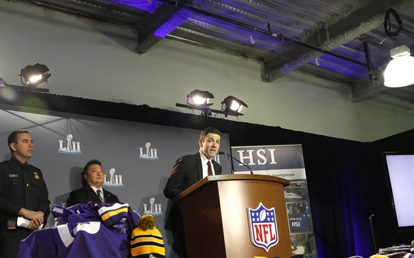 Super Bowl LII Operation Team Player press conference