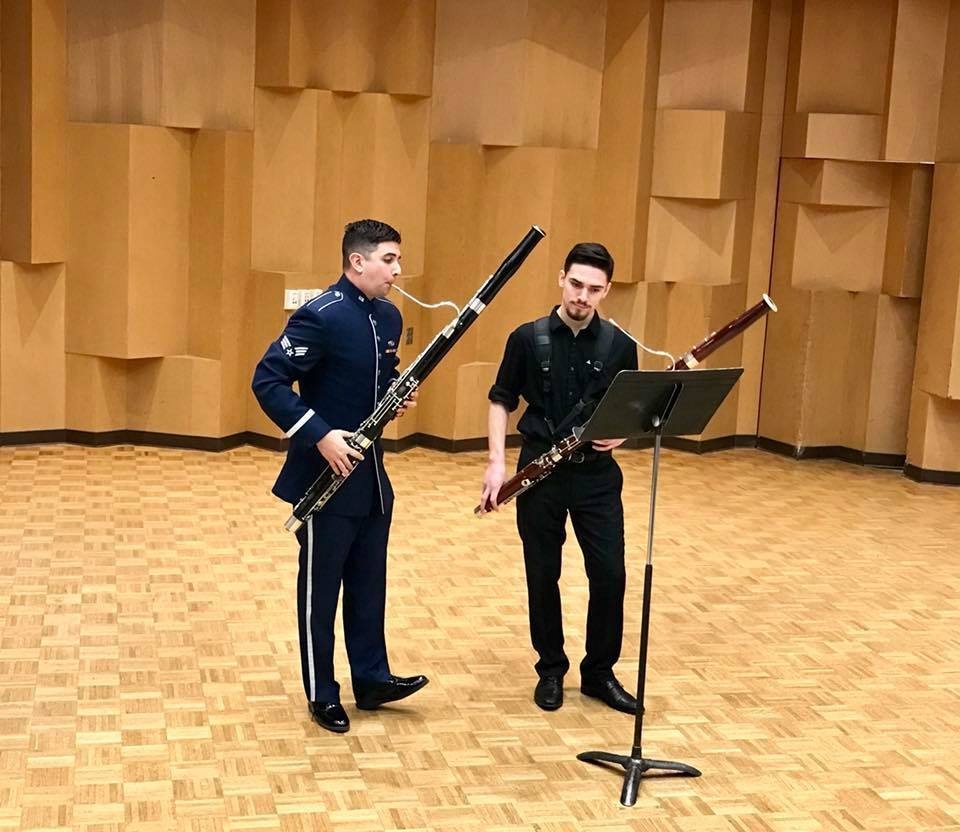 Senior Airman Daniel Shifren Leads Master Class at California State University East Bay