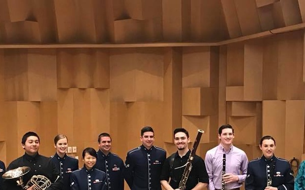 Golden West Winds Woodwind Quintet Leads Master Class at California State University East Bay