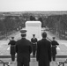 British Defence Secretary Gavin Williamson Participates in a Public Wreath-Laying Ceremony at the Tomb of the Unknown Soldier at Arlington National Cemetery