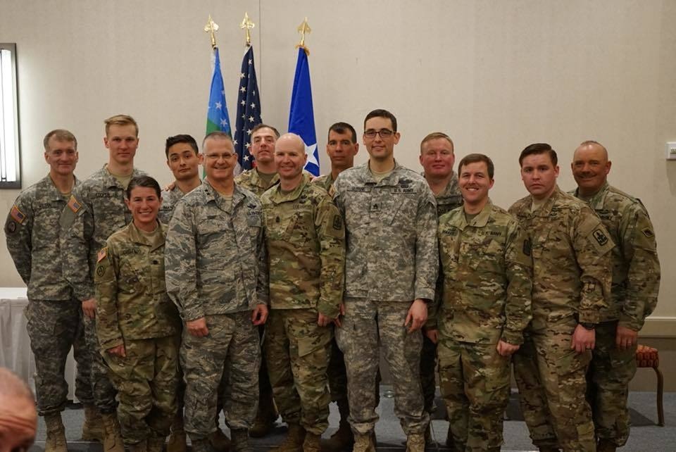 Alaska Army National Guard infantry Soldiers shoot, move and communicate on skis