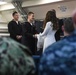 Sailor gets married aboard John C. Stennis