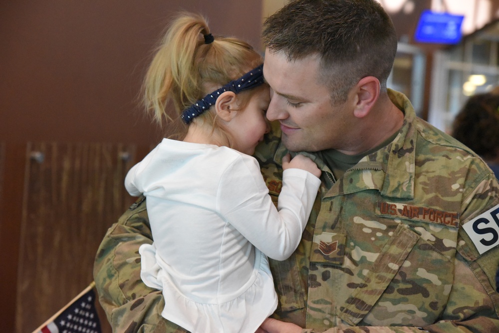 119th Security Forces members return from deployment