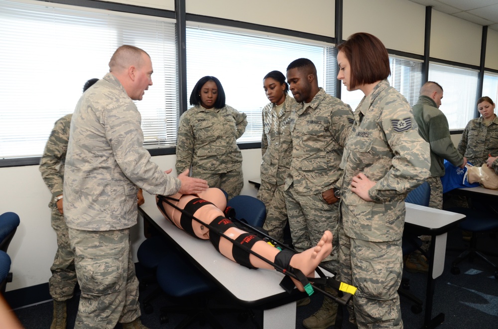 116th Medical Group Airmen join nationwide CERFP units for Nellis medical training event