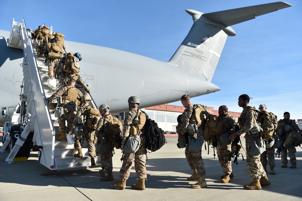 CRW Airmen participate in readiness exercise