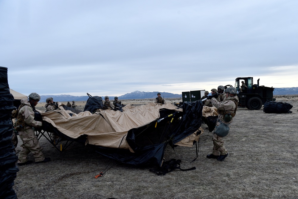 CRW Airmen participate in readiness exercise