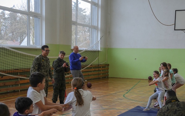 NSF Redzikowo Hosts ‘Military Day’ at a Local Polish School