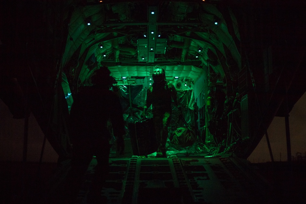 Airmen conduct cargo operations in East Africa