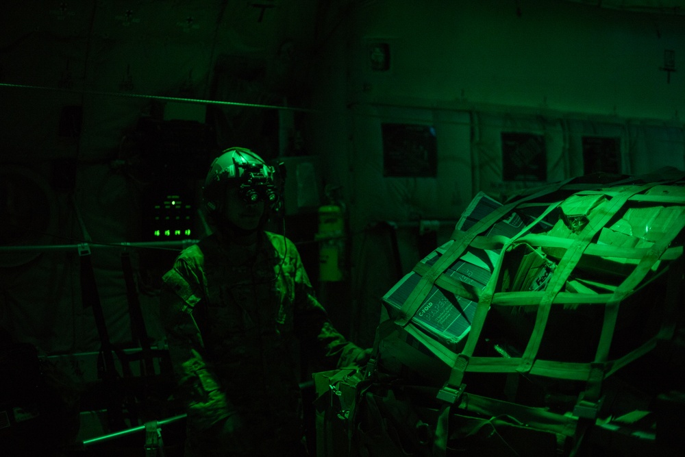 Airmen conduct cargo operations in East Africa
