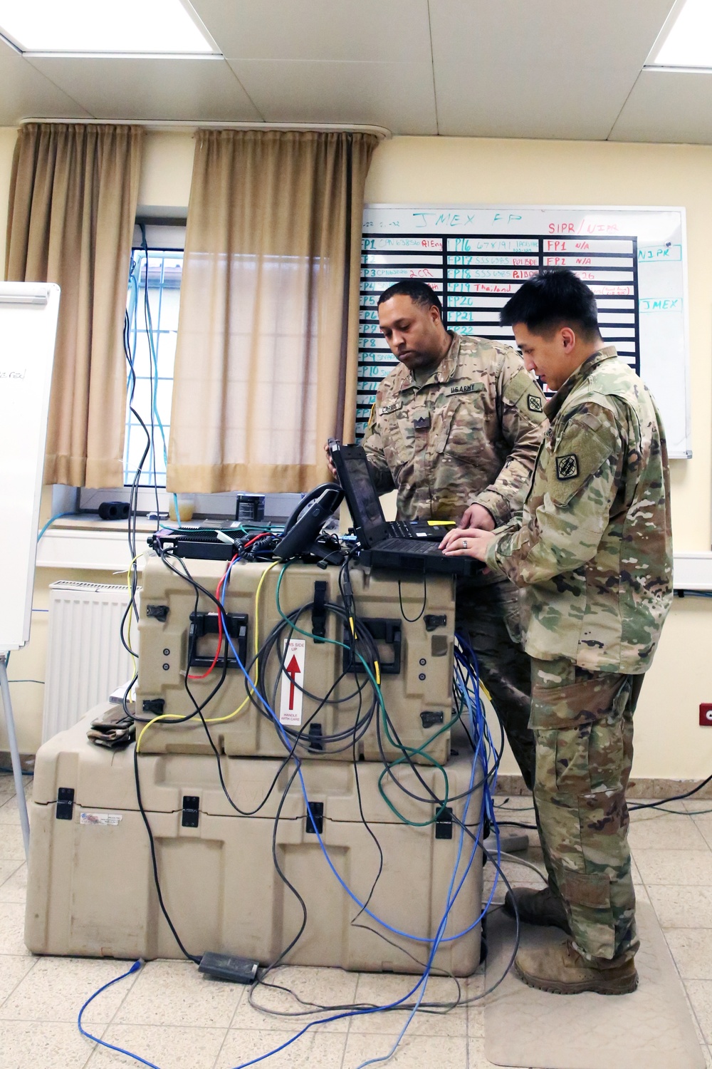 Army Signal Soldiers support Allied Spirit VIII