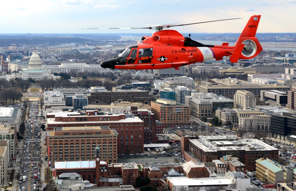 Coast Guard provides security for the State of the Union