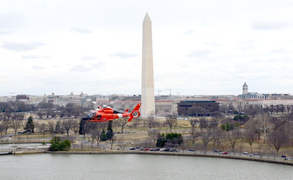 Coast Guard provides security for the State of the Union