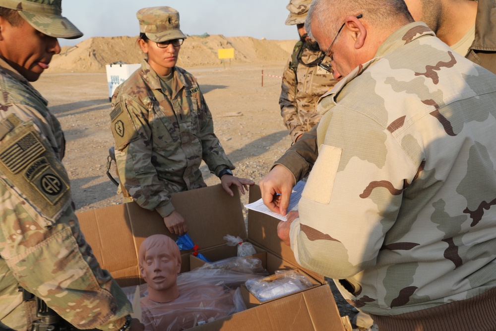 Medical equipment through the Iraq Train and Equip Fund