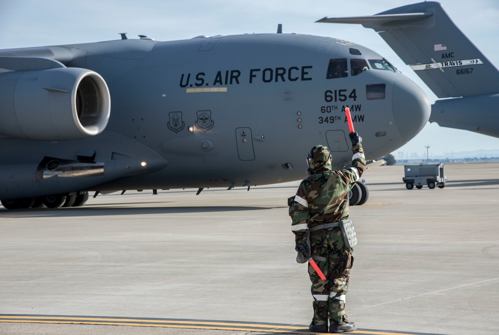 Travis AFB participates in Readiness Exercise