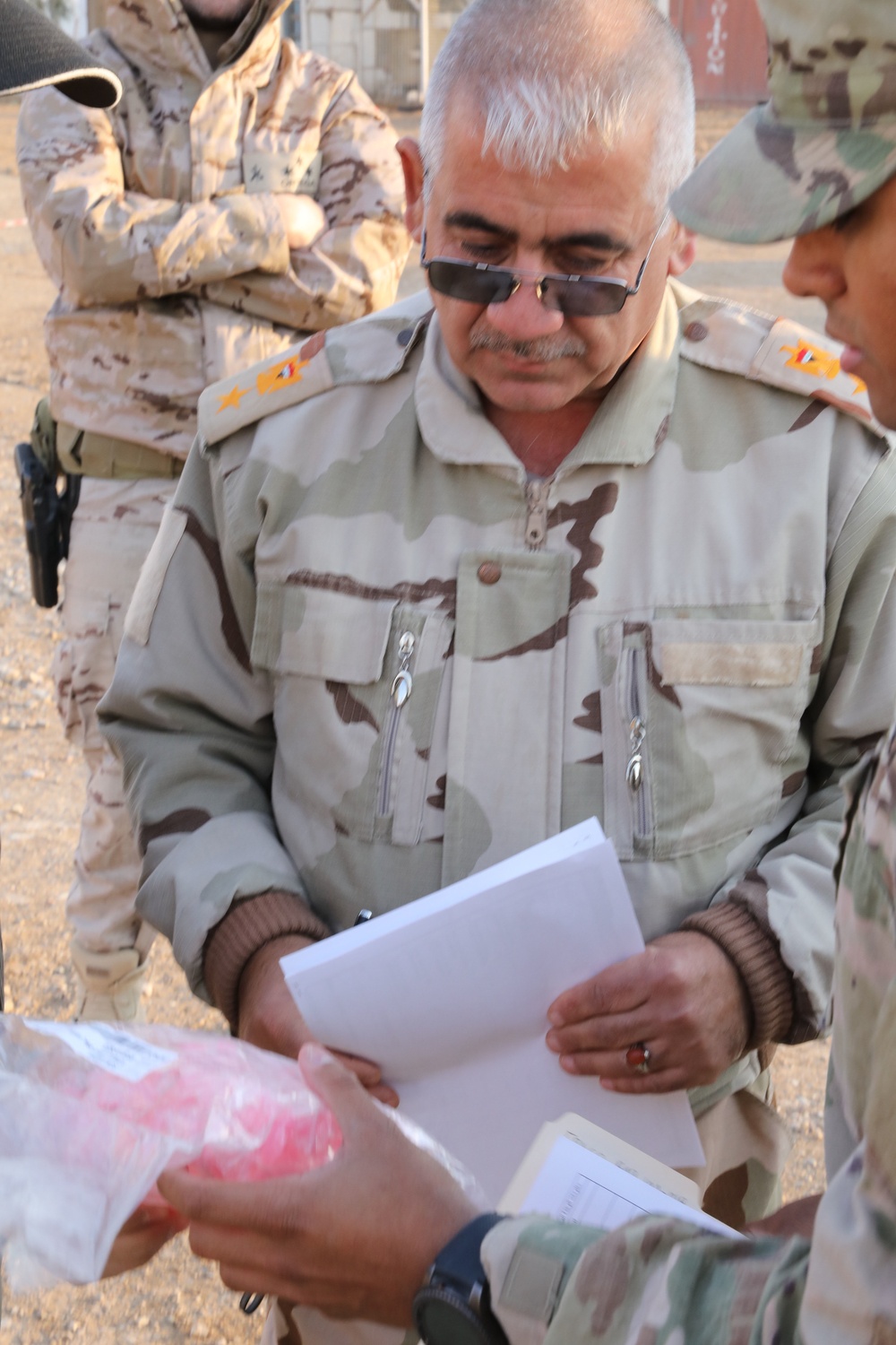 Medical equipment through the Iraq Train and Equip Fund