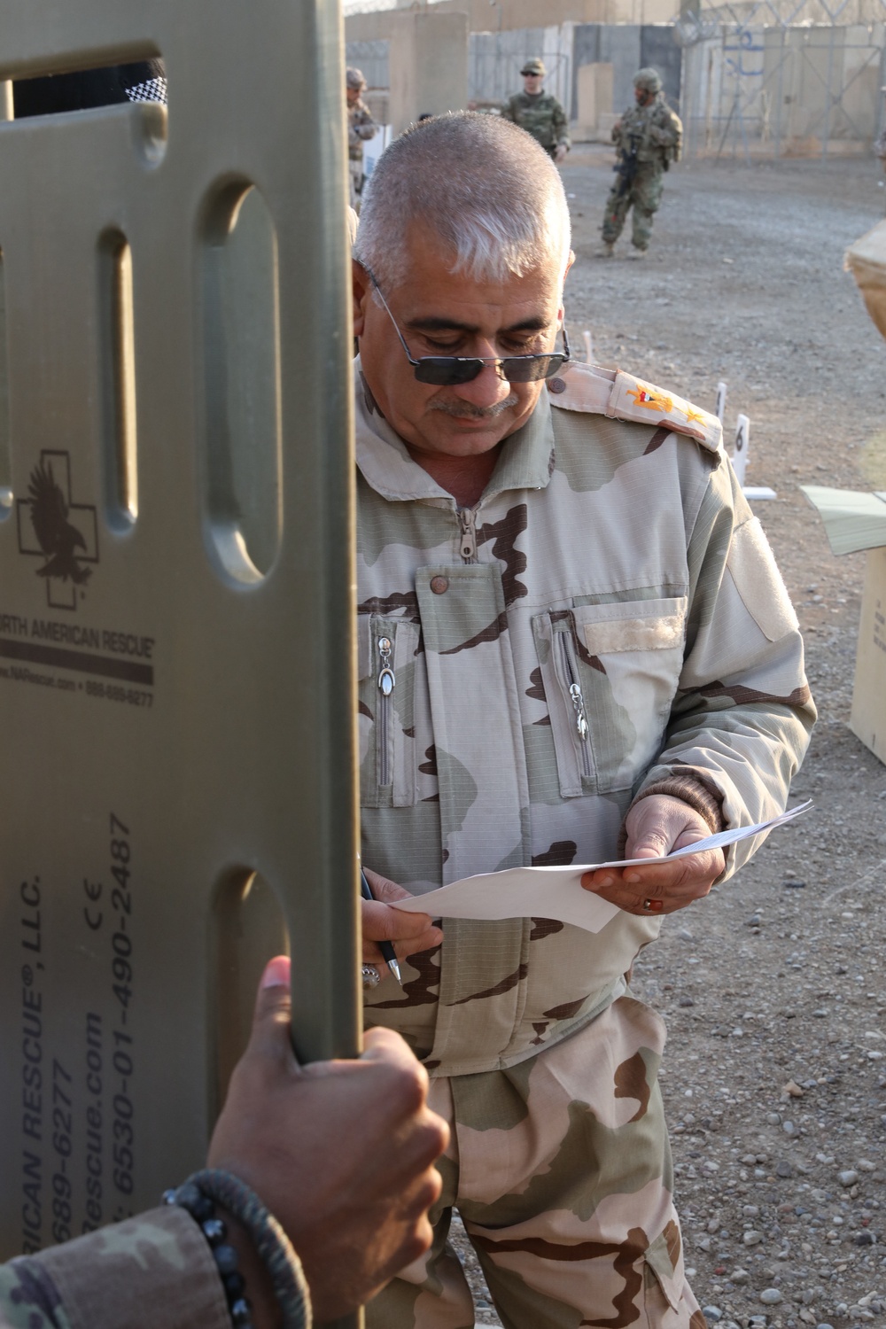 Medical equipment through the Iraq Train and Equip Fund