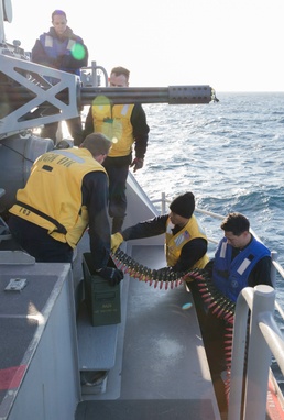 CIWS First Live Ammunition Upload