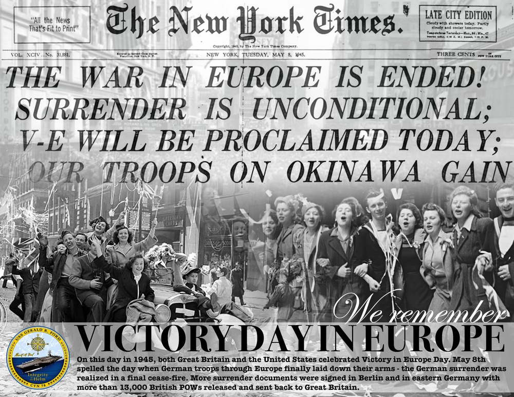 Victory Day in Europe Graphic