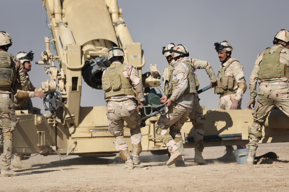 Iraqi Army M198 with Task Force Monsabert and Wagram