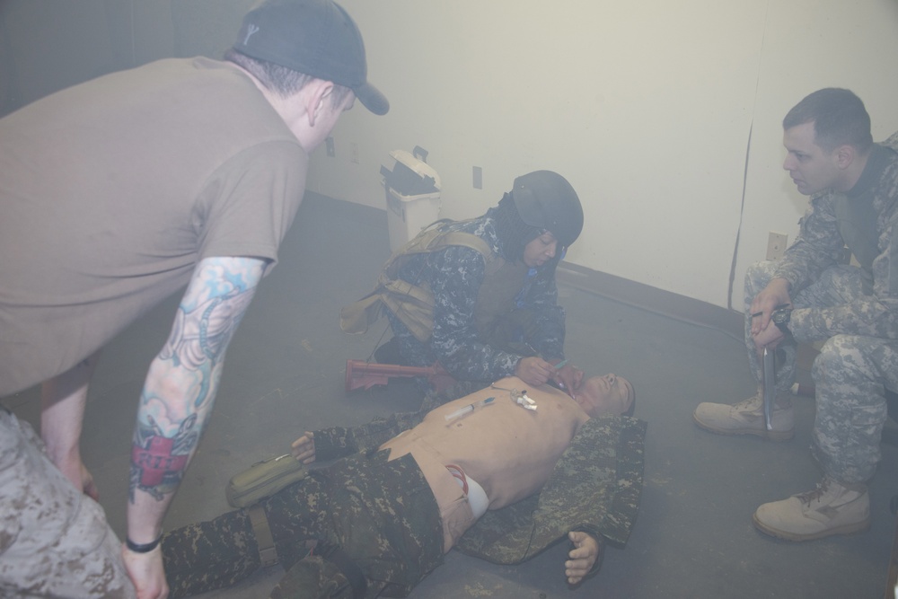 Tactical Combat Casualty Care (TCCC) course