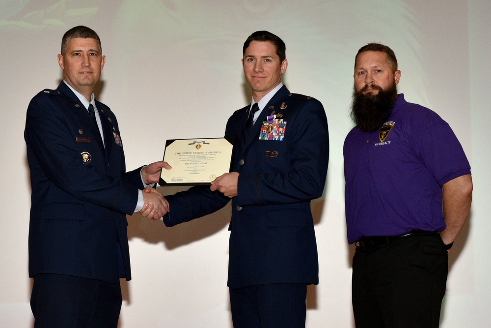 Goodfellow Airman receives Purple Heart