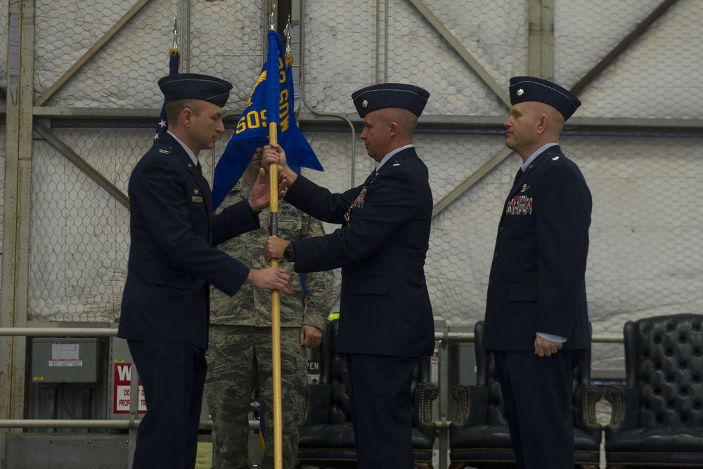 19th SOS change of command