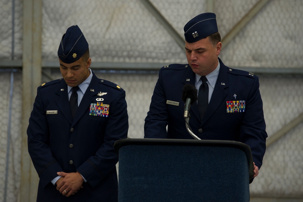 19th SOS change of command