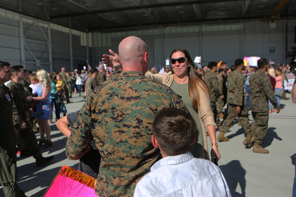 Aviation Combat Element returns home to 3rd MAW