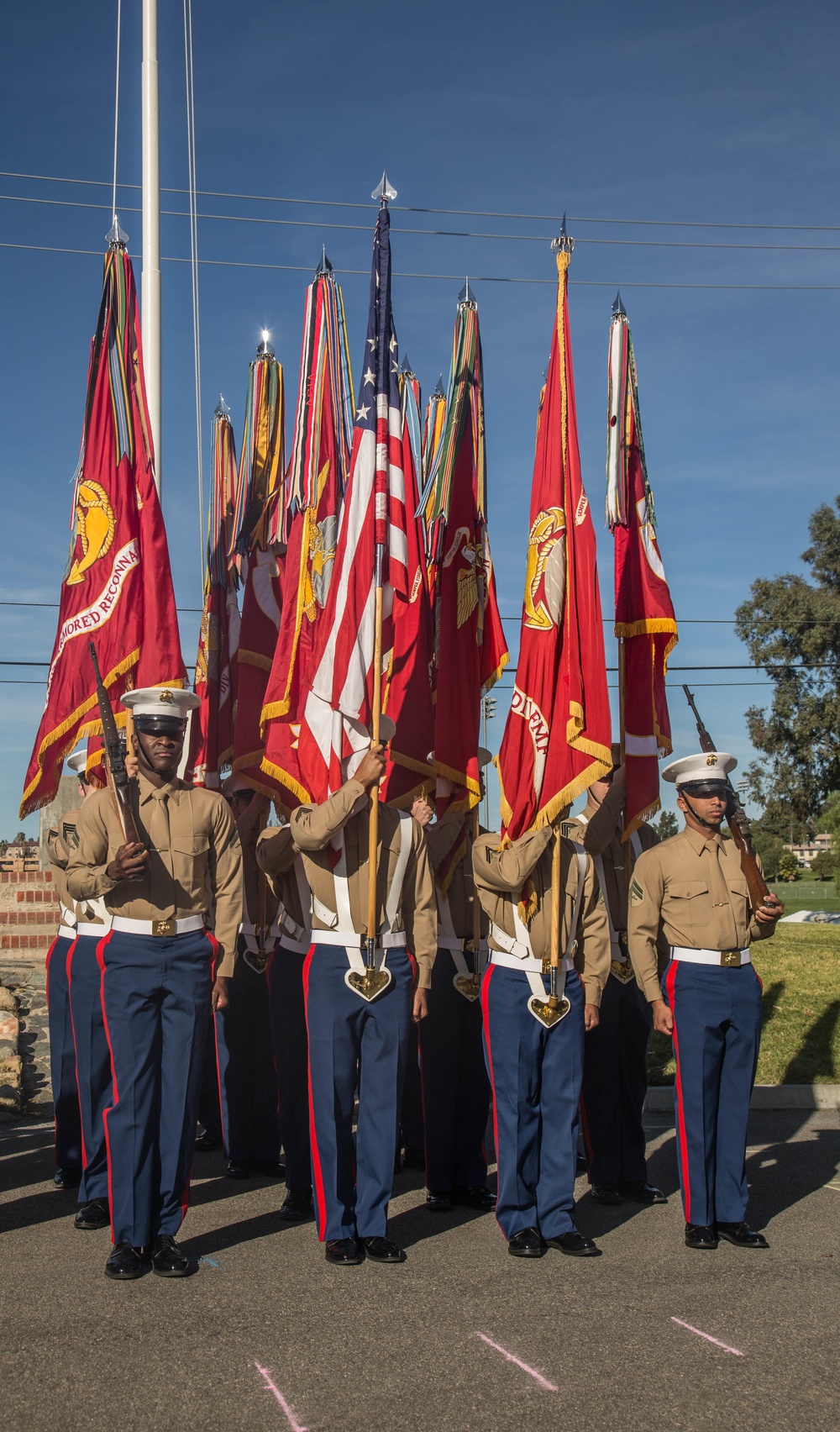 1st Marine Division 77th Anniversary Ceremony